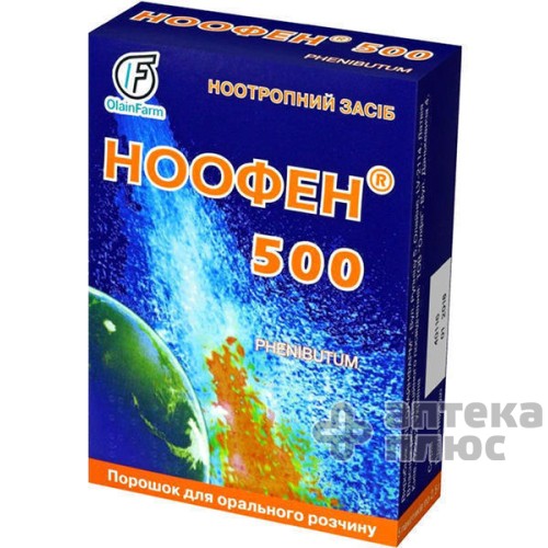 Ноофен капсулы 500 мг блистер №30