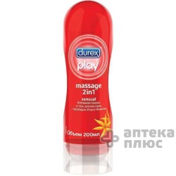 Гель-Смазка Дюрекс Плей Массаж 2 В 1 Сеншуал
