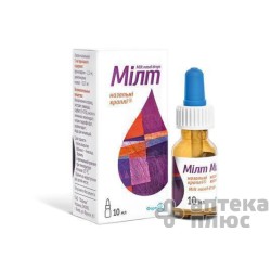 Милт кап. назал. 2,5 мг/мл + 0,25 мг/мл флакон 10 мл №1