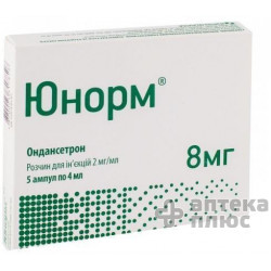 Юнорм р-р д/ин. 2 мг/мл амп. 4 мл №5