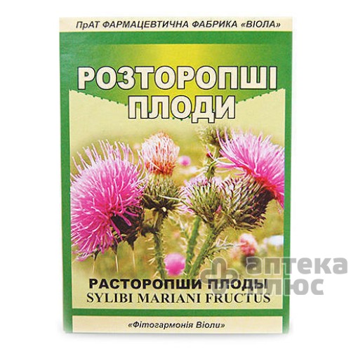 Розторопші плоди плоди пачка 100 г