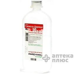 Глюкоза раствор для инфузий 5% флакон 400 мл №1