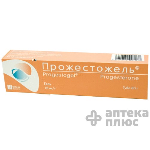 Прожестожель гель 1% туба 80 г №1