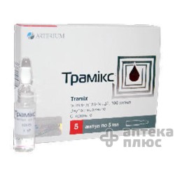 Трамикс раствор для инъекций 10% ампулы 5 мл №5