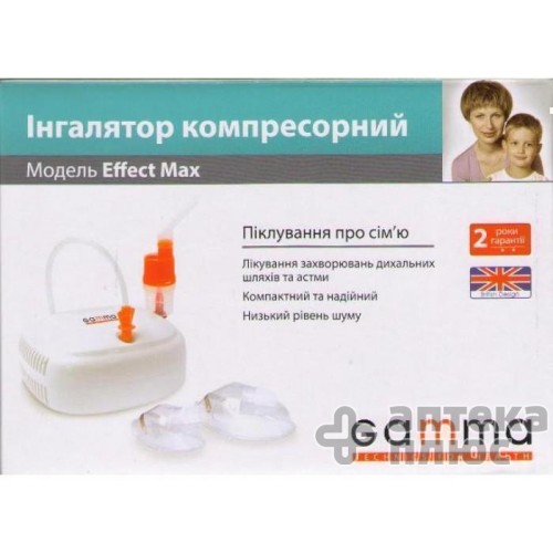 Ингалятор Компрессорный Гамма Effect Max