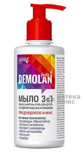 Демолан Форте Мыло 300 мл