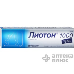 Лиотон 1000 гель туба 30 г №1