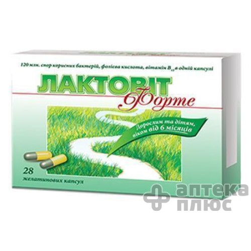 Лактовит Форте капсулы №28 Лактовит Форте капсулы №28