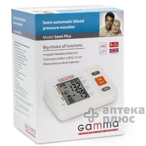 Тонометр Гамма Semi Plus