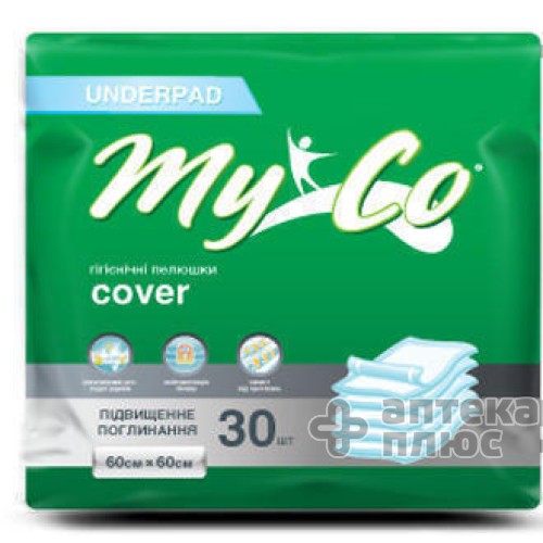 Пеленки Гигиенические Майко Cover, 60 х 60 см №30 Пеленки Гигиенические Майко Cover, 60 х 60 см №30