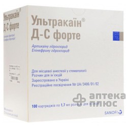 Ультракаин Д-С Форте