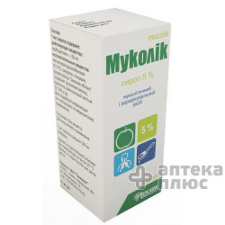 Муколик сироп 5% 125 мл №1