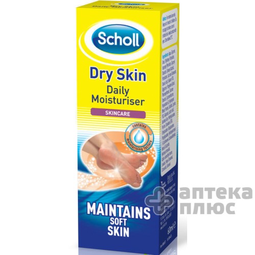 Крем Для Ног Шолль Велвет туба 60 мл, дневной, увлажняющий