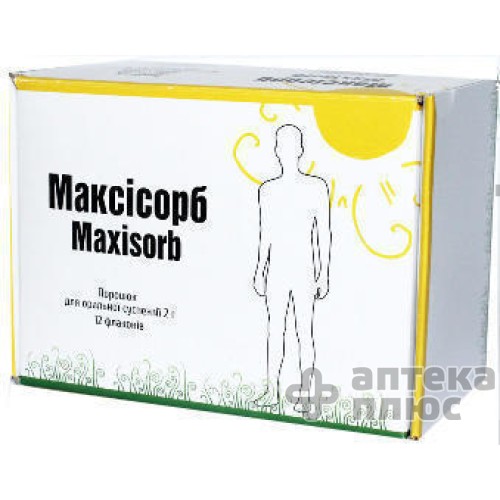 Максісорб порошок орал. флакон 2 г №12