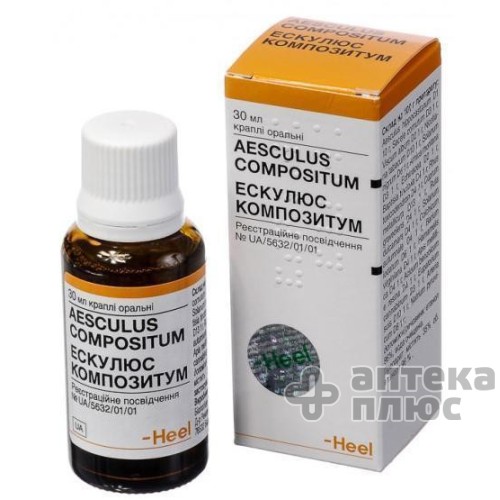 Ескулюс композитум крап. орал. флакон-крапел. 30 мл №1
