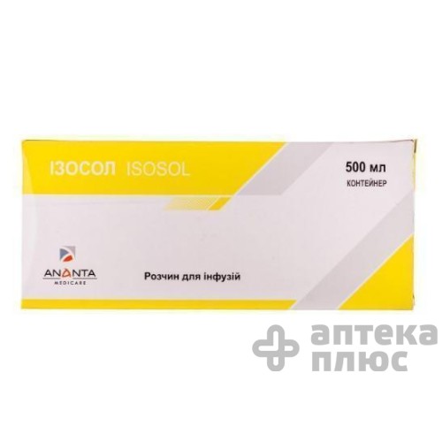 Изосол раствор для инфузий контейн. 500 мл