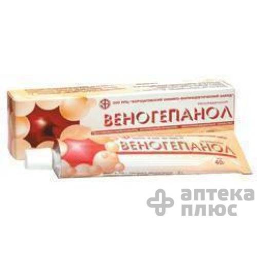 Веногепанол гель туба 40 г