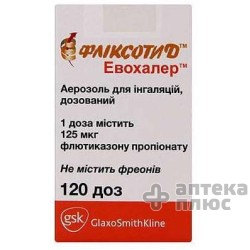 Фликсотид Эвохалер аэр. 125 мкг/доза 120 доз №1