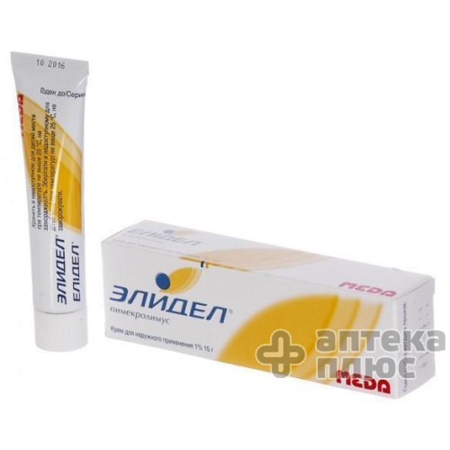 Элидел крем 1% туба 15 г №1 Элидел крем 1% туба 15 г №1