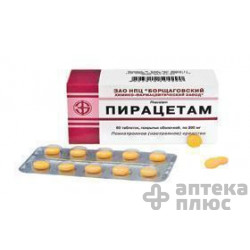 Пирацетам таблетки п/о 200 мг №60