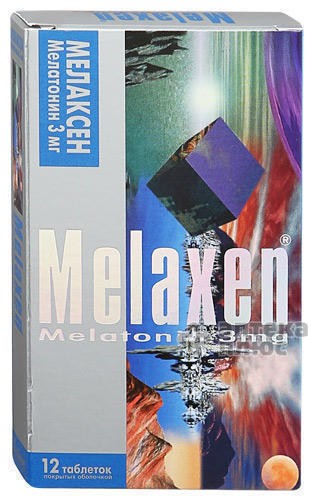 Мелаксен табл. п/о 3 мг №12