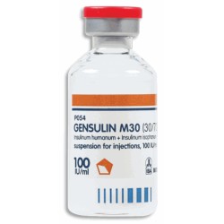 Генсулин М30 сусп. д/ин. 100 ЕД/мл фл. 10 мл №1
