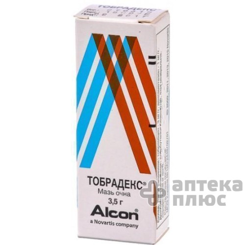 Тобрадекс мазь глаз. туба 3,5 г №1