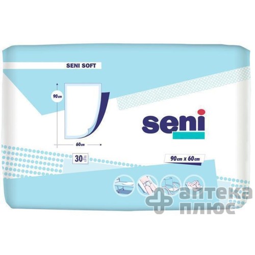Пеленки Гигиен. Seni Soft 90 см х 60 см №30