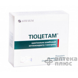 Тиоцетам раствор для инъекций ампулы 10 мл №10