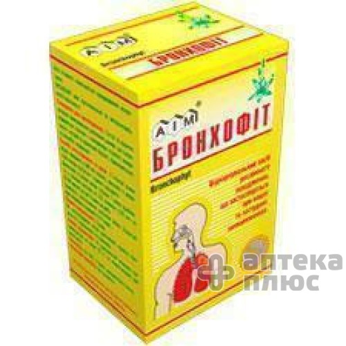 Бронхофит настойка 100 мл №1
