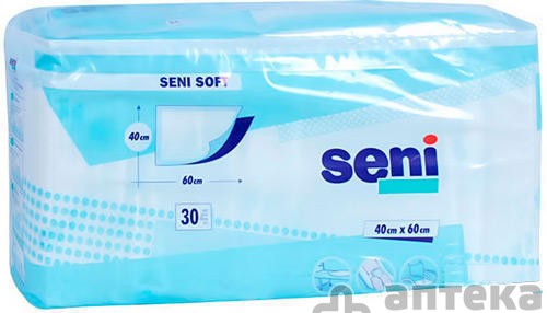 Пеленки Гигиен. Seni Soft 40 см х 60 см №30