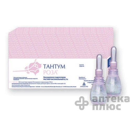Тантум роза розчин 0 №1% флакон 140 мл