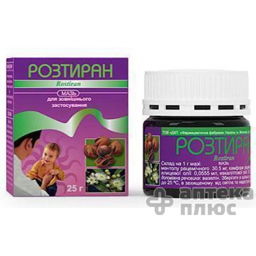 Розтиран мазь банка 25 г