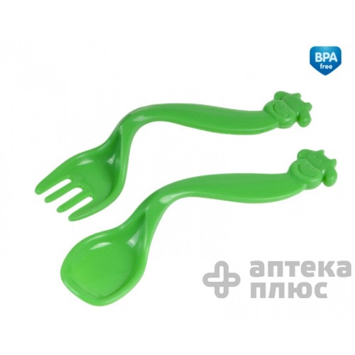 Посуд виделка + ложка зігуті Посуд виделка + ложка зігуті